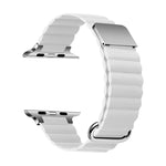 Cinturino con cinturino in pelle magnetica per Apple Watch Series, 7 41mm / 6&SE&5&4 40mm / 3&2&1 38mm, 7 45mm / 6&SE&5&4 44mm / 3&2&1 42mm