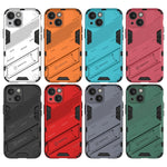 Custodia TPU con supporto invisibile per iPhone 13 mini, 13, 13 P