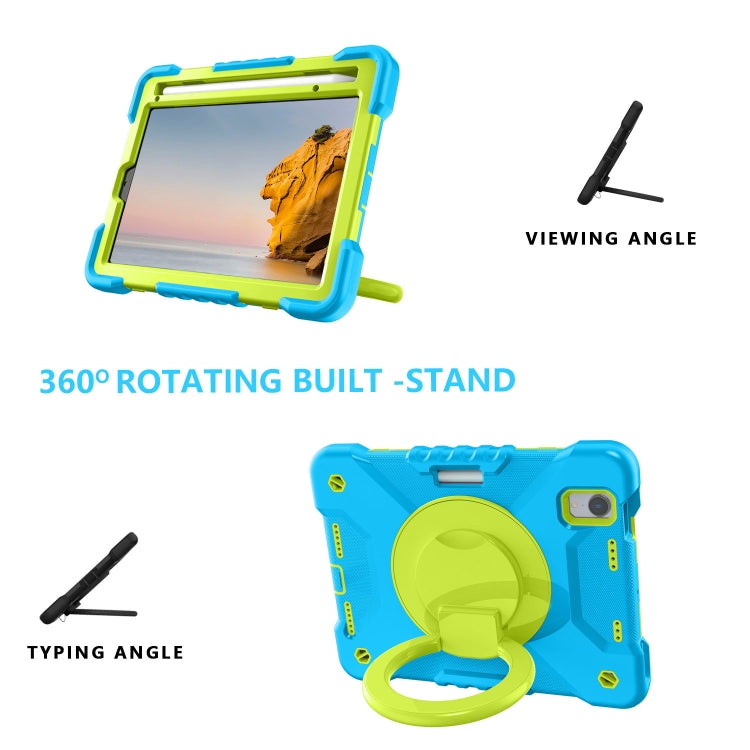 Custodia in silicone con cinturino per iPad mini 6 e 2024