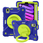 Custodia in silicone con cinturino per iPad mini 6 e 2024
