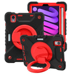 Custodia in silicone con cinturino per iPad mini 6 e 2024