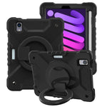 Custodia in silicone con cinturino per iPad mini 6 e 2024