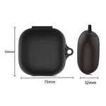 Custodia protettiva in silicone con gancio per Beats Fit Pro