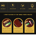 idewei Custodia per telefono in pelle con texture Crazy Horse, For Umidigi Bison X10, For Vivo T1X, For Vivo Y53S 4G