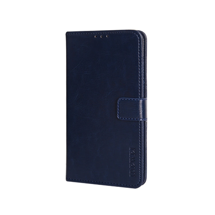 idewei Custodia per telefono in pelle con texture Crazy Horse, For Umidigi Bison X10, For Vivo T1X, For Vivo Y53S 4G