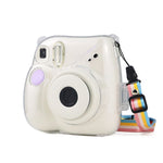 Custodia protettiva in cristallo con cinturino, For FUJIFILM Instax mini 40, For FUJIFILM Instax mini 7+