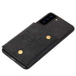 Custodia magnetica per telefono con doppia fibbia PU + TPU, For Samsung Galaxy S22 5G, For Xiaomi 11T, For Samsung Galaxy S22+ 5G, For Samsung Galaxy S22 Ultra 5G