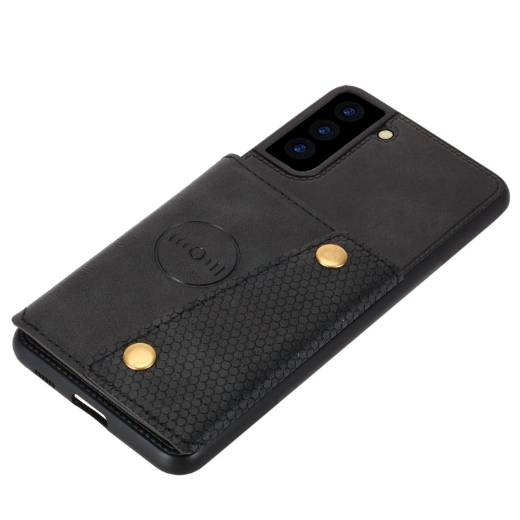 Custodia magnetica per telefono con doppia fibbia PU + TPU, For Samsung Galaxy S22 5G, For Xiaomi 11T, For Samsung Galaxy S22+ 5G, For Samsung Galaxy S22 Ultra 5G