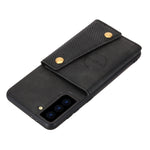 Custodia magnetica per telefono con doppia fibbia PU + TPU, For Samsung Galaxy S22 5G, For Xiaomi 11T, For Samsung Galaxy S22+ 5G, For Samsung Galaxy S22 Ultra 5G