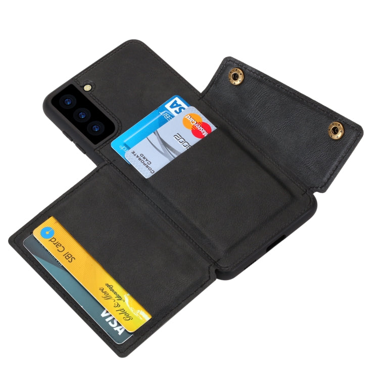 Custodia magnetica per telefono con doppia fibbia PU + TPU, For Samsung Galaxy S22 5G, For Xiaomi 11T, For Samsung Galaxy S22+ 5G, For Samsung Galaxy S22 Ultra 5G