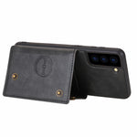 Custodia magnetica per telefono con doppia fibbia PU + TPU, For Samsung Galaxy S22 5G, For Xiaomi 11T, For Samsung Galaxy S22+ 5G, For Samsung Galaxy S22 Ultra 5G