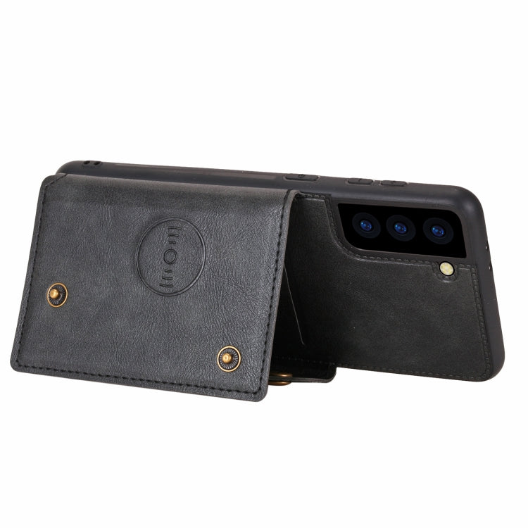 Custodia magnetica per telefono con doppia fibbia PU + TPU, For Samsung Galaxy S22 5G, For Xiaomi 11T, For Samsung Galaxy S22+ 5G, For Samsung Galaxy S22 Ultra 5G