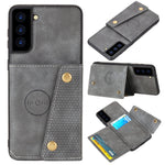 Custodia magnetica per telefono con doppia fibbia PU + TPU, For Samsung Galaxy S22 5G, For Xiaomi 11T, For Samsung Galaxy S22+ 5G, For Samsung Galaxy S22 Ultra 5G