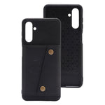 Custodia magnetica per telefono con doppia fibbia PU + TPU, For Samsung Galaxy A13 5G