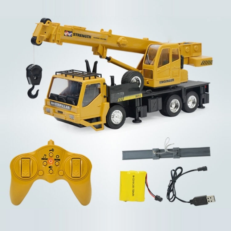 Veicolo di ingegneria di simulazione di telecomando a 10 canali MoFun 2.4G, Crane, Dump Truck, Mixer Truck