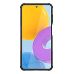 Gomma Texture TPU + Custodia per telefono PC con supporto, For Samsung Galaxy M52 5G