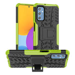 Gomma Texture TPU + Custodia per telefono PC con supporto, For Samsung Galaxy M52 5G