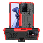 Gomma Texture TPU + Custodia per telefono PC con supporto, For Xiaomi Mi 11T, For Nokia G300, For Samsung Galaxy S22 Ultra 5G