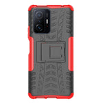 Gomma Texture TPU + Custodia per telefono PC con supporto, For Xiaomi Mi 11T, For Nokia G300, For Samsung Galaxy S22 Ultra 5G