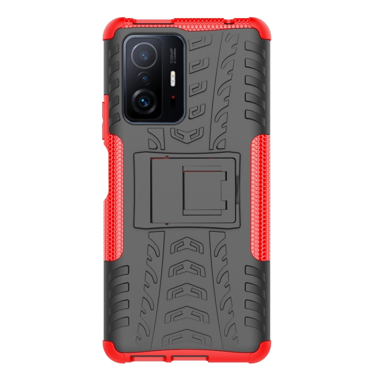 Gomma Texture TPU + Custodia per telefono PC con supporto, For Xiaomi Mi 11T, For Nokia G300, For Samsung Galaxy S22 Ultra 5G
