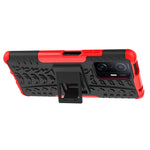 Gomma Texture TPU + Custodia per telefono PC con supporto, For Xiaomi Mi 11T, For Nokia G300, For Samsung Galaxy S22 Ultra 5G