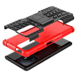 Gomma Texture TPU + Custodia per telefono PC con supporto, For Xiaomi Mi 11T, For Nokia G300, For Samsung Galaxy S22 Ultra 5G