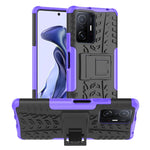 Gomma Texture TPU + Custodia per telefono PC con supporto, For Xiaomi Mi 11T, For Nokia G300, For Samsung Galaxy S22 Ultra 5G