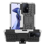 Gomma Texture TPU + Custodia per telefono PC con supporto, For Xiaomi Mi 11T, For Nokia G300, For Samsung Galaxy S22 Ultra 5G