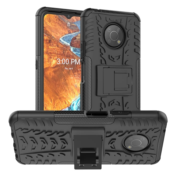 Gomma Texture TPU + Custodia per telefono PC con supporto, For Xiaomi Mi 11T, For Nokia G300, For Samsung Galaxy S22 Ultra 5G