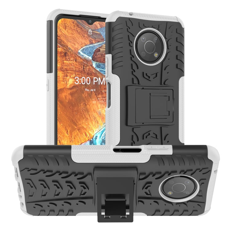 Gomma Texture TPU + Custodia per telefono PC con supporto, For Xiaomi Mi 11T, For Nokia G300, For Samsung Galaxy S22 Ultra 5G