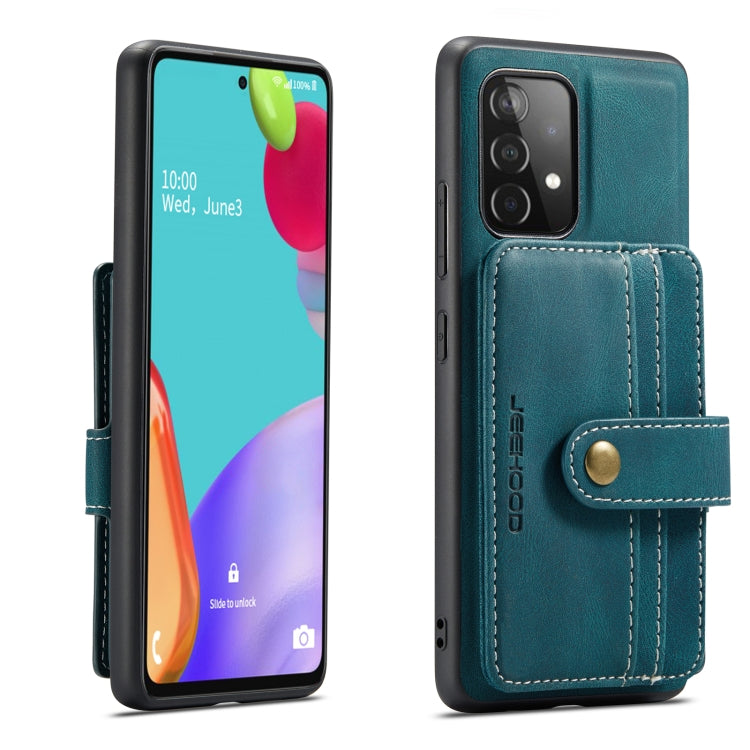 JEEHOOD Custodia per telefono in PU + TPU con blocco RFID antifurto magnetico con slot per schede, For Samsung Galaxy A32 5G, For Samsung Galaxy A12 5G, For Samsung Galaxy A22 5G, For Samsung Galaxy A52 5G / 4G, For Samsung Galaxy A72 5G / 4G          ...
