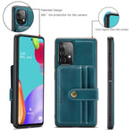 JEEHOOD Custodia per telefono in PU + TPU con blocco RFID antifurto magnetico con slot per schede, For Samsung Galaxy A32 5G, For Samsung Galaxy A12 5G, For Samsung Galaxy A22 5G, For Samsung Galaxy A52 5G / 4G, For Samsung Galaxy A72 5G / 4G          ...