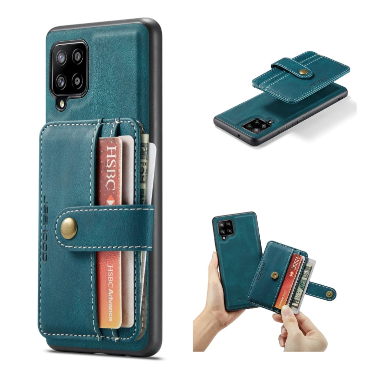 JEEHOOD Custodia per telefono in PU + TPU con blocco RFID antifurto magnetico con slot per schede, For Samsung Galaxy A32 5G, For Samsung Galaxy A12 5G, For Samsung Galaxy A22 5G, For Samsung Galaxy A52 5G / 4G, For Samsung Galaxy A72 5G / 4G          ...