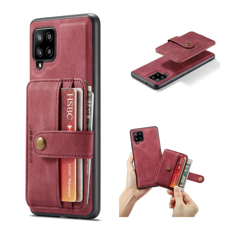 JEEHOOD Custodia per telefono in PU + TPU con blocco RFID antifurto magnetico con slot per schede, For Samsung Galaxy A32 5G, For Samsung Galaxy A12 5G, For Samsung Galaxy A22 5G, For Samsung Galaxy A52 5G / 4G, For Samsung Galaxy A72 5G / 4G          ...