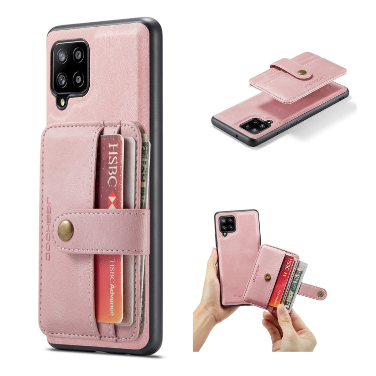 JEEHOOD Custodia per telefono in PU + TPU con blocco RFID antifurto magnetico con slot per schede, For Samsung Galaxy A32 5G, For Samsung Galaxy A12 5G, For Samsung Galaxy A22 5G, For Samsung Galaxy A52 5G / 4G, For Samsung Galaxy A72 5G / 4G          ...