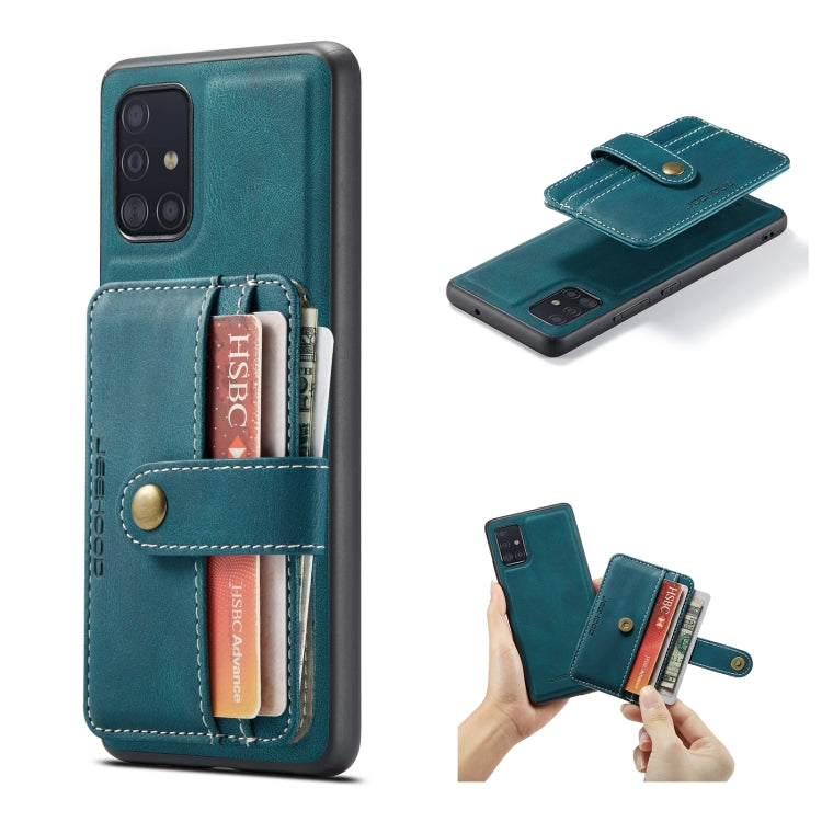 JEEHOOD Custodia per telefono in PU + TPU con blocco RFID antifurto magnetico con slot per schede, For Samsung Galaxy A32 5G, For Samsung Galaxy A12 5G, For Samsung Galaxy A22 5G, For Samsung Galaxy A52 5G / 4G, For Samsung Galaxy A72 5G / 4G          ...