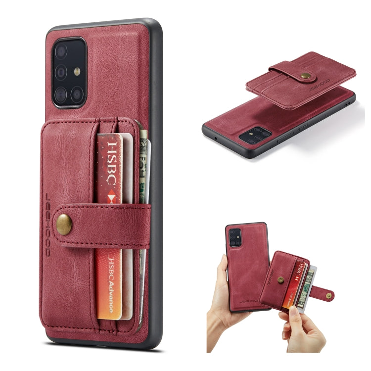 JEEHOOD Custodia per telefono in PU + TPU con blocco RFID antifurto magnetico con slot per schede, For Samsung Galaxy A32 5G, For Samsung Galaxy A12 5G, For Samsung Galaxy A22 5G, For Samsung Galaxy A52 5G / 4G, For Samsung Galaxy A72 5G / 4G          ...
