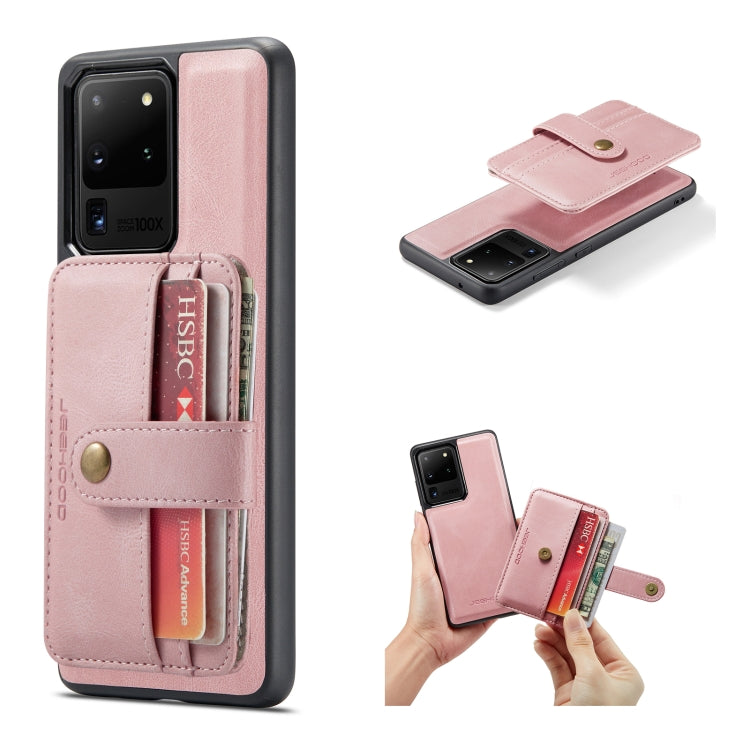 JEEHOOD Custodia per telefono in PU + TPU con blocco RFID antifurto magnetico con slot per schede, For Samsung Galaxy A32 5G, For Samsung Galaxy A12 5G, For Samsung Galaxy A22 5G, For Samsung Galaxy A52 5G / 4G, For Samsung Galaxy A72 5G / 4G          ...