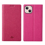 Custodia portafoglio in pelle per iPhone 13 mini