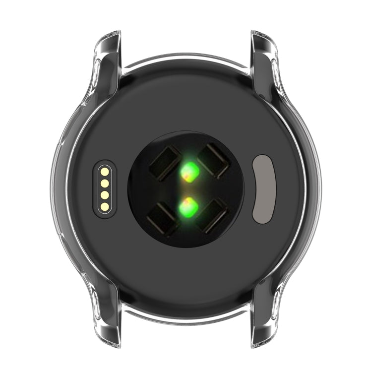 Custodia protettiva in TPU scavata a mezza copertura, For Garmin Venu 2S, For Garmin Venu 2