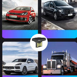 Interfaccia USB per auto Mini disco U in metallo, 16GB, 32GB, 64GB