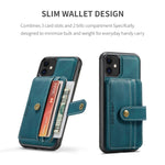 Custodia portafoglio con blocco RFID per iPhone 12 Pro Max
