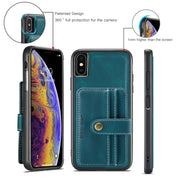 JEEHOOD Custodia per cellulare antifurto con blocco RFID, For iPhone X / XS, For iPhone XR, For iPhone XS Max, For iPhone SE 2022 / SE 2020 / 7 / 8, For iPhone 7 Plus / 8 Plus