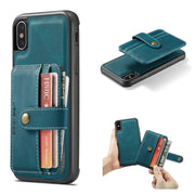 JEEHOOD Custodia per cellulare antifurto con blocco RFID, For iPhone X / XS, For iPhone XR, For iPhone XS Max, For iPhone SE 2022 / SE 2020 / 7 / 8, For iPhone 7 Plus / 8 Plus
