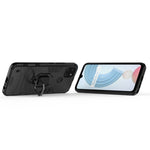 Custodia protettiva antiurto per PC + TPU con supporto per anello magnetico, For OPPO Realme C21Y