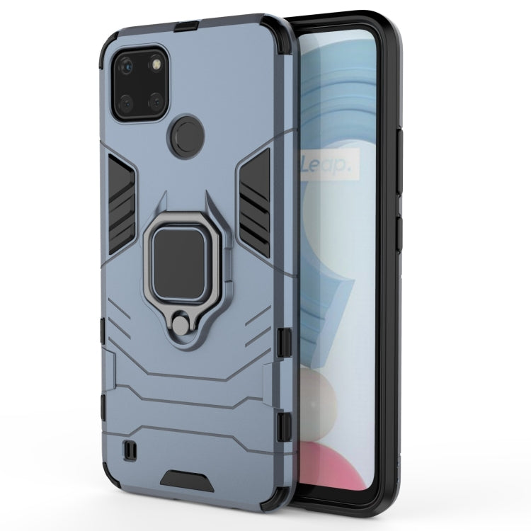 Custodia protettiva antiurto per PC + TPU con supporto per anello magnetico, For OPPO Realme C21Y