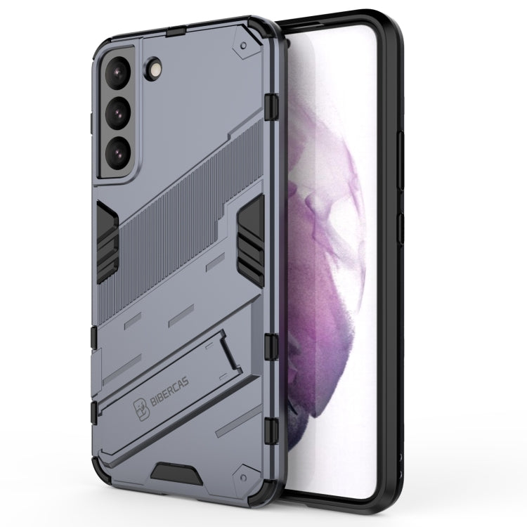 Punk Armor 2 in 1 PC + custodia per telefono antiurto in TPU con supporto invisibile, For Samsung Galaxy S22+ 5G, For Samsung Galaxy S22 Ultra 5G, For Samsung Galaxy S22 5G