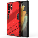 Punk Armor 2 in 1 PC + custodia per telefono antiurto in TPU con supporto invisibile, For Samsung Galaxy S22+ 5G, For Samsung Galaxy S22 Ultra 5G, For Samsung Galaxy S22 5G