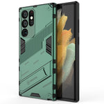 Punk Armor 2 in 1 PC + custodia per telefono antiurto in TPU con supporto invisibile, For Samsung Galaxy S22+ 5G, For Samsung Galaxy S22 Ultra 5G, For Samsung Galaxy S22 5G