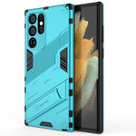 Punk Armor 2 in 1 PC + custodia per telefono antiurto in TPU con supporto invisibile, For Samsung Galaxy S22+ 5G, For Samsung Galaxy S22 Ultra 5G, For Samsung Galaxy S22 5G